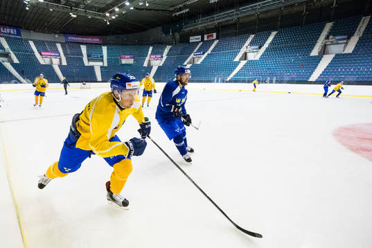 Sveriges Richard Gynge och Linus Omark