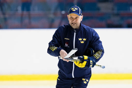 Sveriges målvaktstränare Stefan Ladhe