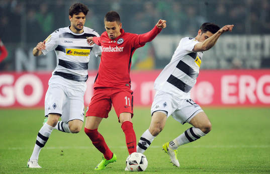 Bläddra bland fler bilder av Fotboll, Tyska Cupen, Borussia Mönchengladbach - Eintracht Fran