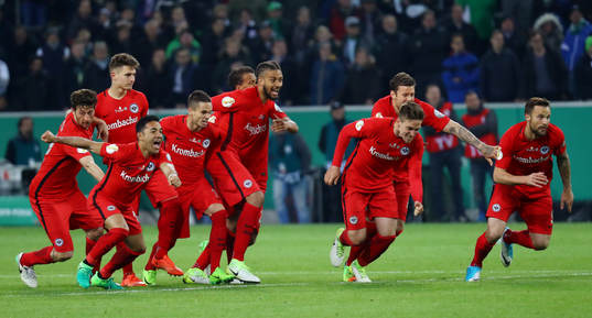 Fotboll, Tyska Cupen, Borussia Mönchengladbach - Eintracht