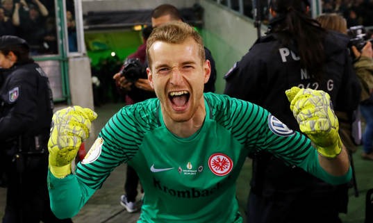 Fotboll, Tyska Cupen, Borussia Mönchengladbach - Eintracht