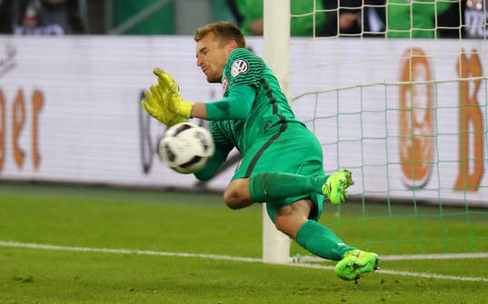 Fotboll, Tyska Cupen, Borussia Mönchengladbach - Eintracht