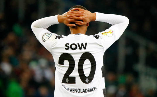 Fotboll, Tyska Cupen, Borussia Mönchengladbach - Eintracht