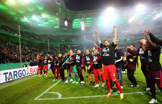 Fotboll, Tyska Cupen, Borussia Mönchengladbach - Eintracht