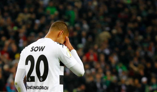 Fotboll, Tyska Cupen, Borussia Mönchengladbach - Eintracht