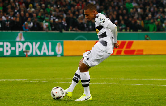Fotboll, Tyska Cupen, Borussia Mönchengladbach - Eintracht