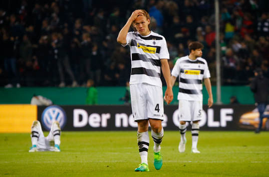 Fotboll, Tyska Cupen, Borussia Mönchengladbach - Eintracht
