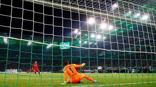 Fotboll, Tyska Cupen, Borussia Mönchengladbach - Eintracht