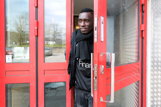 Frankie Boakye, assisterande tränare för IFK Göteborgs