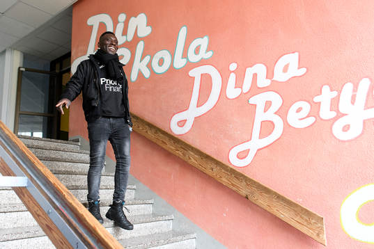 Frankie Boakye, assisterande tränare för IFK Göteborgs