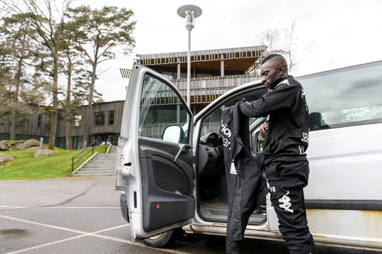 Frankie Boakye, assisterande tränare för IFK Göteborgs