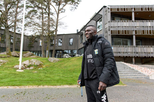 Frankie Boakye, assisterande tränare för IFK Göteborgs