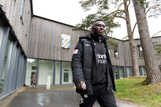 Frankie Boakye, assisterande tränare för IFK Göteborgs