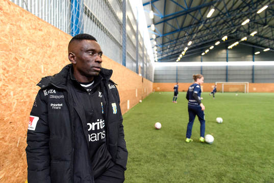 Frankie Boakye, assisterande tränare för IFK Göteborgs