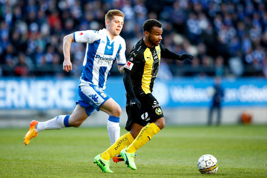 Hammarbys Serge-Junior Martinsson Ngoualioch IFK Göteborgs