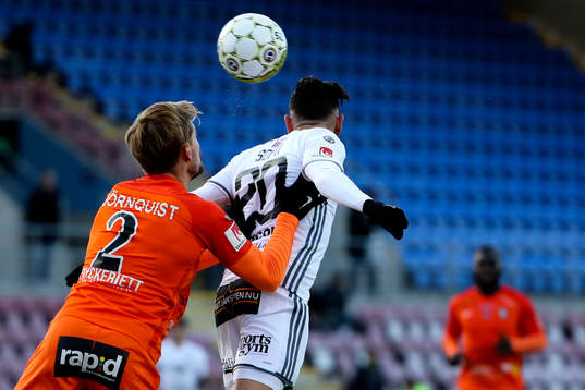 AFC Eskilstunas Daniel Björnquist och Östersunds Gabriel