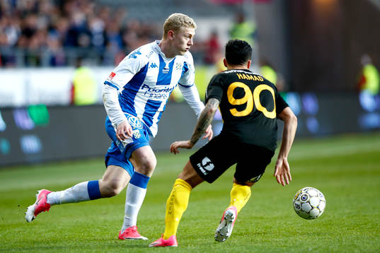 IFK Göteborgs Henrik Björdal och Hammarbys Jiloan Hamad