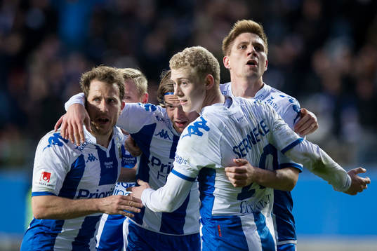 IFK Göteborgs Sebastian Eriksson, Tobias Hysen, August