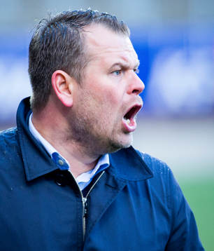 Häckens tränare Mikael Stahre