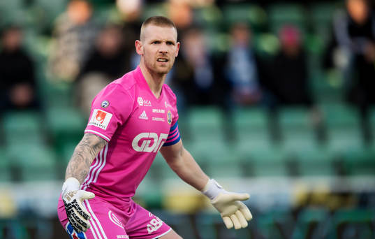 Sundsvalls målvakt Tommy Naurin
