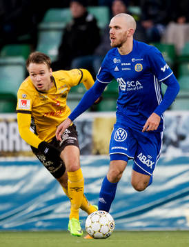Elfsborgs Viktor Prodell och Sundsvalls Marcus Danielson
