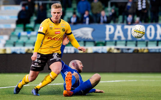 Elfsborgs Per Frick och Sundsvalls Marcus Danielson