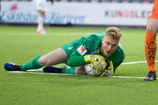 AFC Eskilstunas målvakt Tim Erlandsson