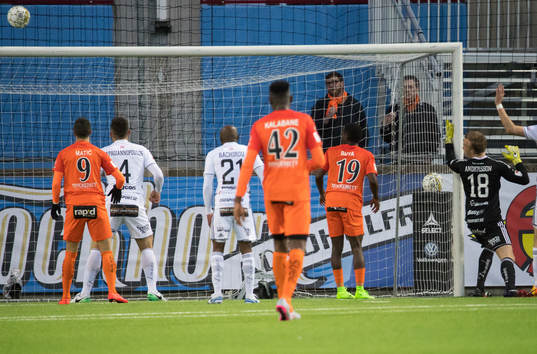 Östersunds målvakt Andreas Andersson