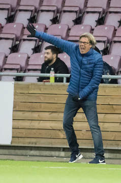 AFC Eskilstunas tränare Pelle Olsson