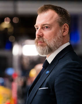 Sveriges förbundskapten Rikard Grönborg