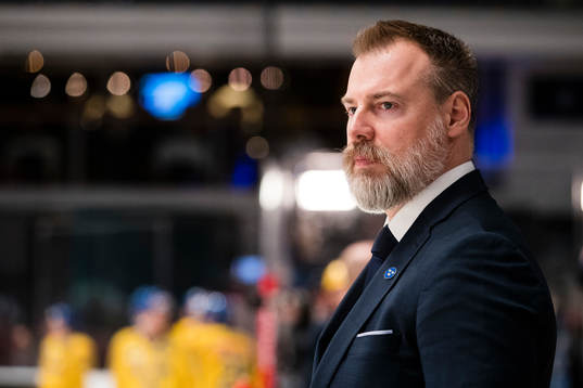 Sveriges förbundskapten Rikard Grönborg