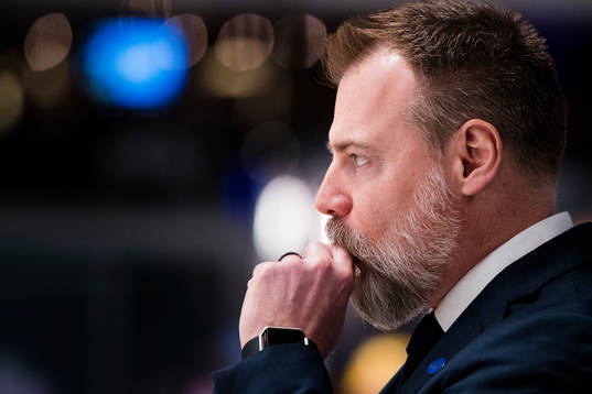 Sveriges förbundskapten Rikard Grönborg