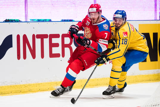Rysslands Ivan Telegin och Sveriges Dennis Everberg