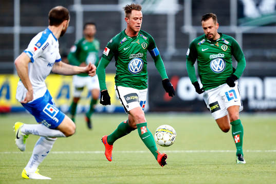 Norrköpings Jon Gudni Fjoluson och Jönköpings Tommy