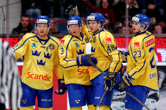 Gabriel Landeskog, John Klingberg, Carl Klingberg och