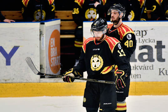 Brynäs Kevin Clark och Jesper Jensen deppar