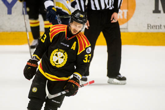 Brynäs Elias Fälth deppar