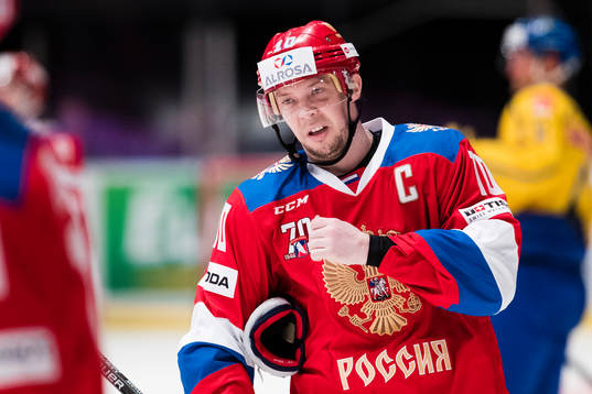 Rysslands Sergei Mozyakin deppar