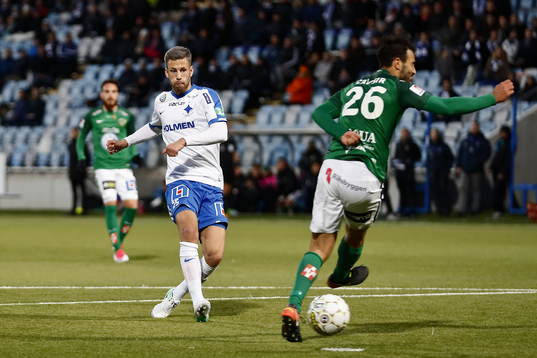 Mål 3-0 av Norrköpings Filip Dagerstål