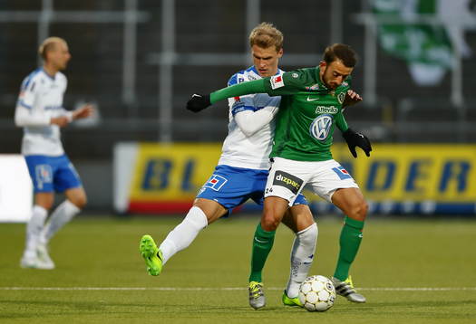 Norrköpings Sebastian Andersson och Jönköpings Robert