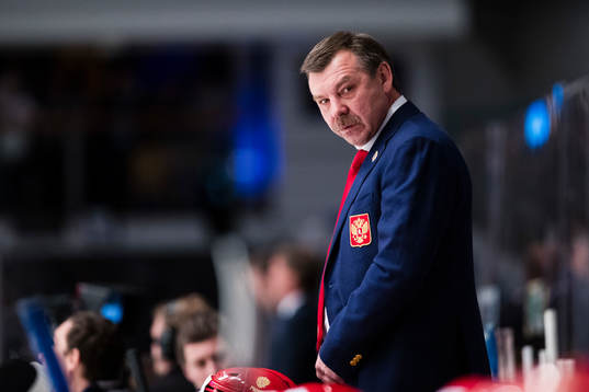 Rysslands förbundskapten Olegs Znaroks