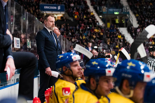 Sveriges förbundskapten Rikard Grönborg