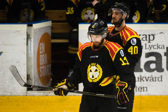 Brynäs Kevin Clark och Jesper Jensen deppar