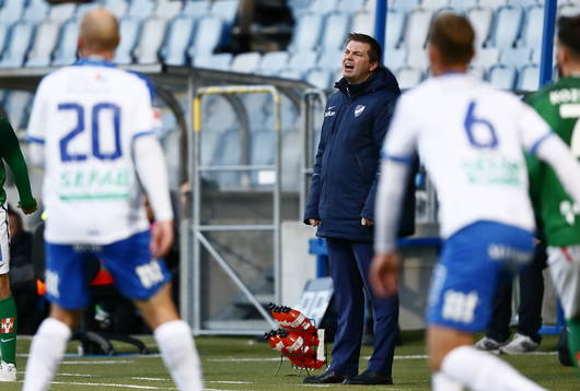 Norrköpings tränare Jens Gustafsson