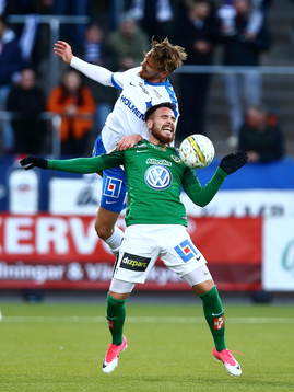 Jönköpings Dzenis Kozica och Norrköpings Linus Wahlqvist
