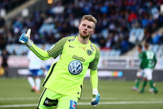 Jönköpings målvakt Anton Cajtoft