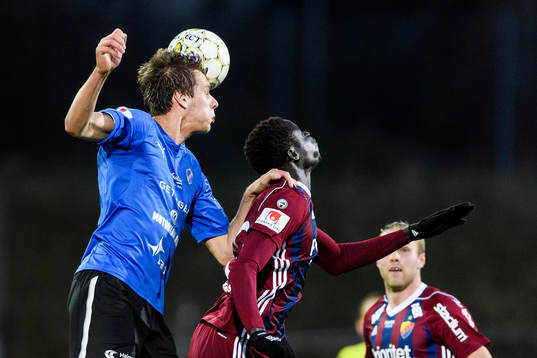 Halmstads Marcus Johansson och Djurgårdens Aliou Badji
