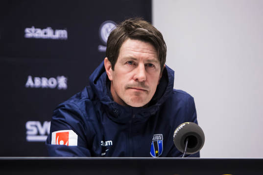 Sirius tränare Thomas Lagerlöf