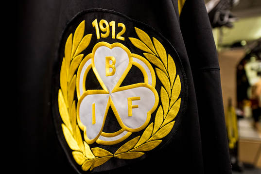 Brynäs matchtröja i omklädningsrummet