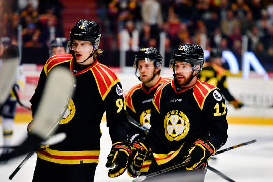Brynäs Oskar Lindblom och Kevin Clark deppar
